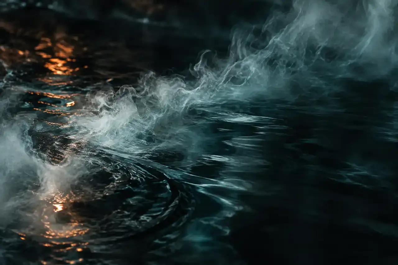 Steam rising off dark quench water, a free website audit that measures speed, mobile, accessibility and search