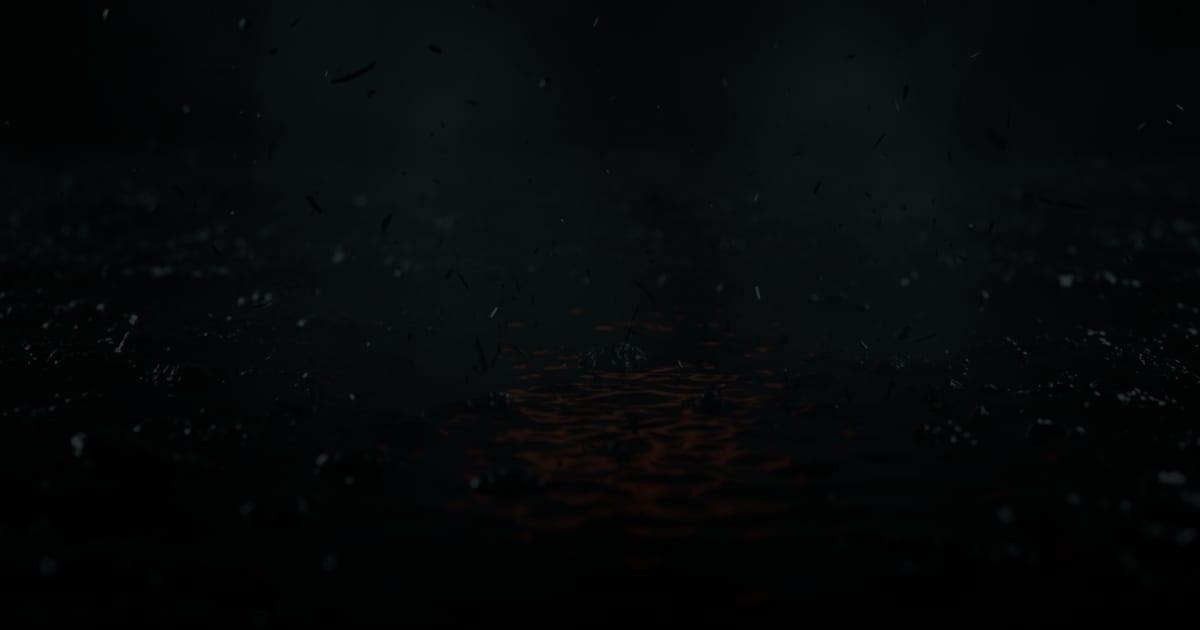 A quiet bed of embers under drifting mist, illustrating the choice between a web design agency, a freelancer and a DIY builder