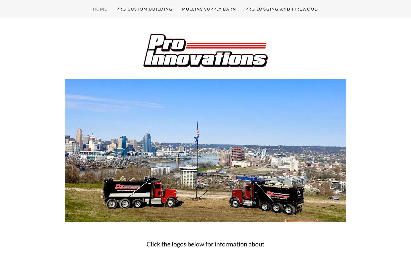 The homepage, before and after: Old GoDaddy site