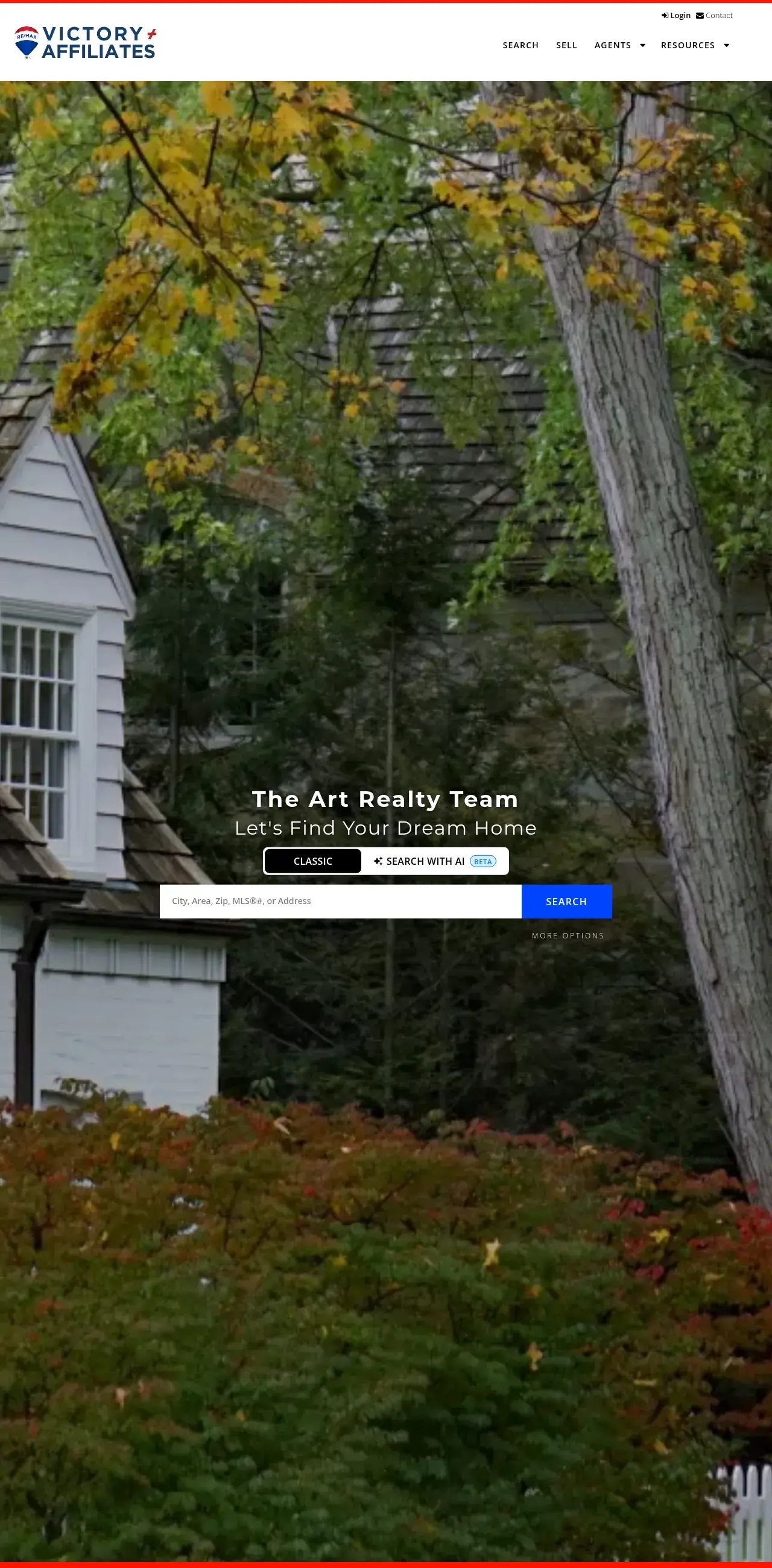 The Art Realty Team project: before the redesign, Original site · August 10, 2026